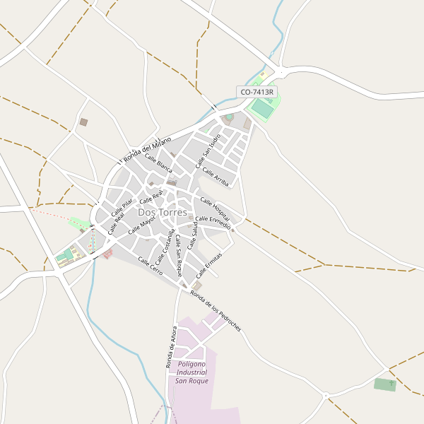 Mapa de Dos Torres Thumbnail