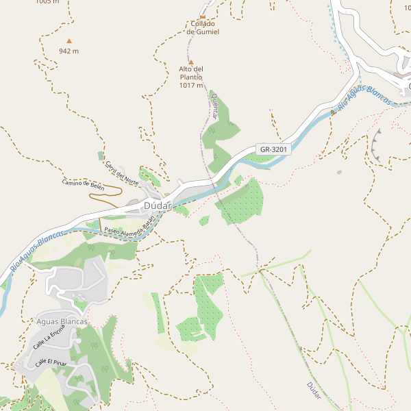 Mapa de Dúdar Thumbnail