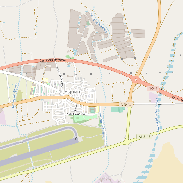 Mapa de El Alquián Thumbnail