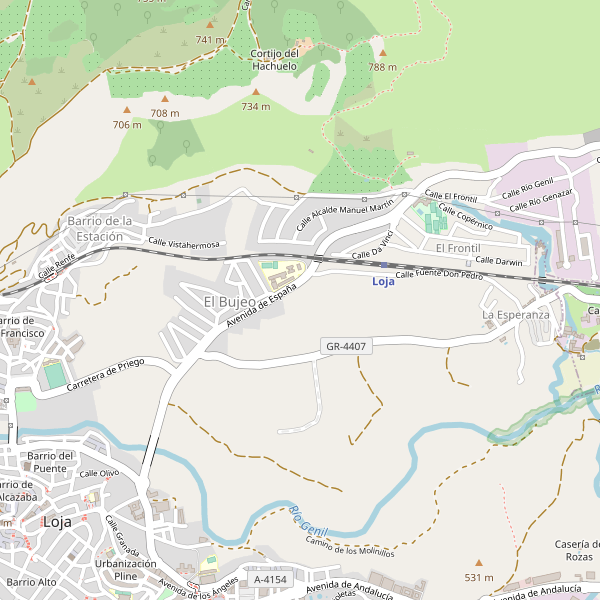 Mapa de El Bujeo Thumbnail