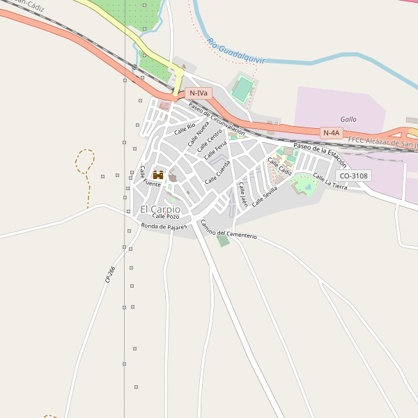 Mapa de El Carpio Thumbnail