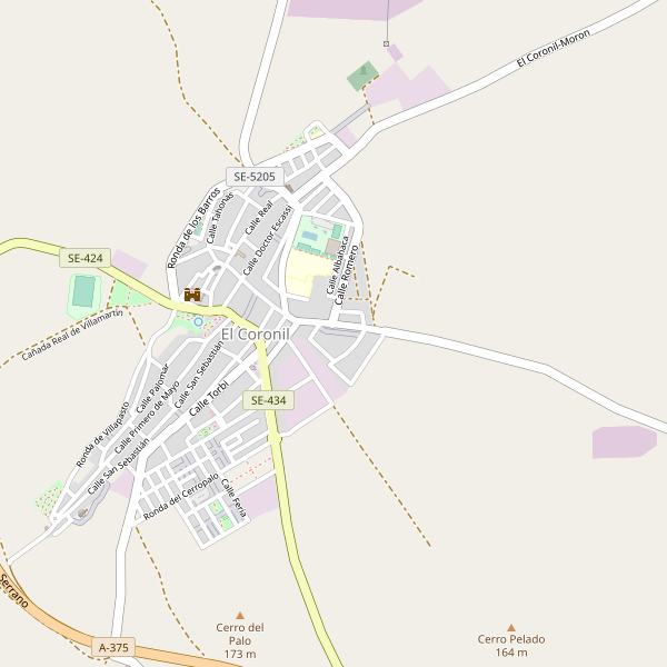 Mapa de El Coronil Thumbnail