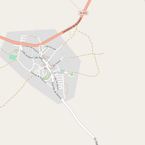 Mapa de El Garrobo Thumbnail