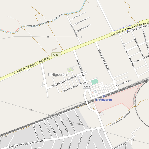 Mapa de El Higuerón Thumbnail