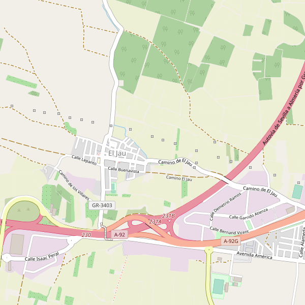 Mapa de El Jau Thumbnail