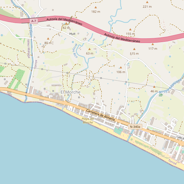 Mapa de El Morche Thumbnail