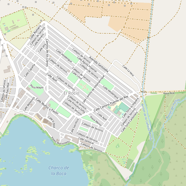 Mapa de El Rocío Thumbnail