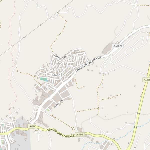 Mapa de El Rodeo Thumbnail