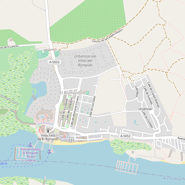 Mapa de El Rompido Thumbnail