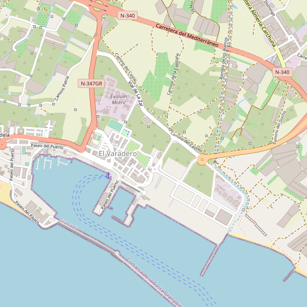 Mapa de El Varadero Thumbnail