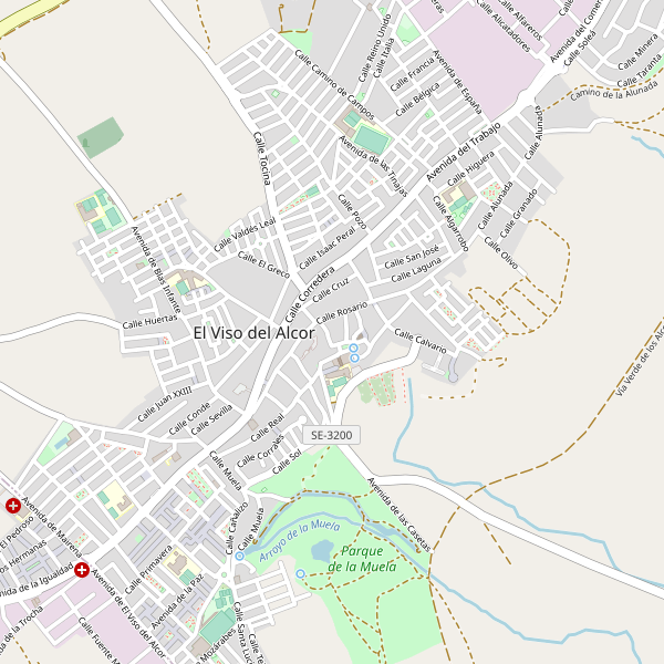 Mapa de El Viso del Alcor Thumbnail