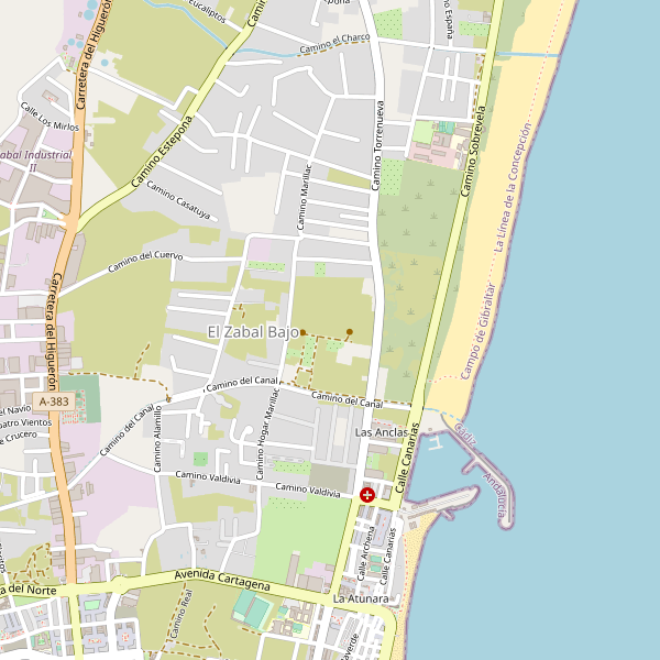 Mapa de El Zabal Bajo Thumbnail