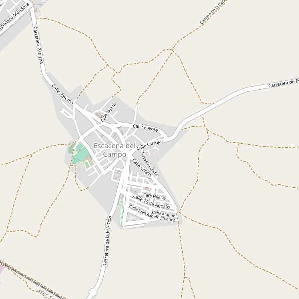 Mapa de Escacena del Campo Thumbnail