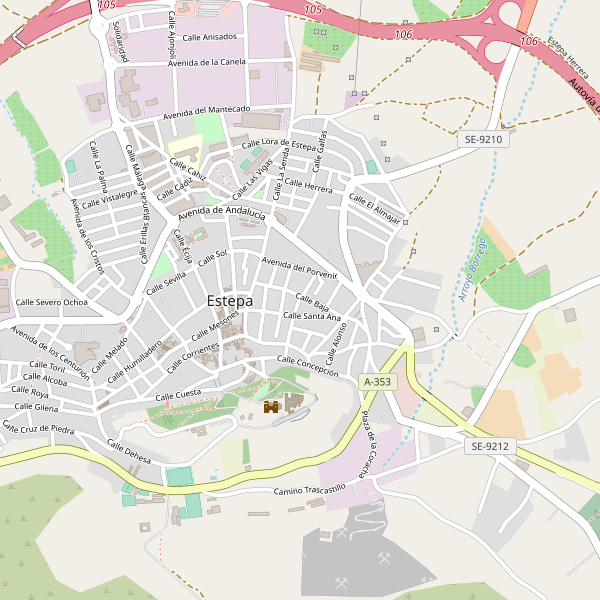 Mapa de Estepa Thumbnail