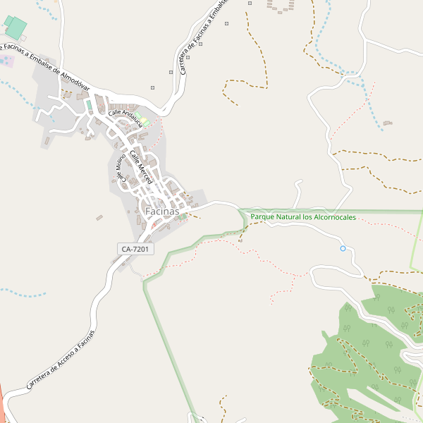 Mapa de Facinas Thumbnail