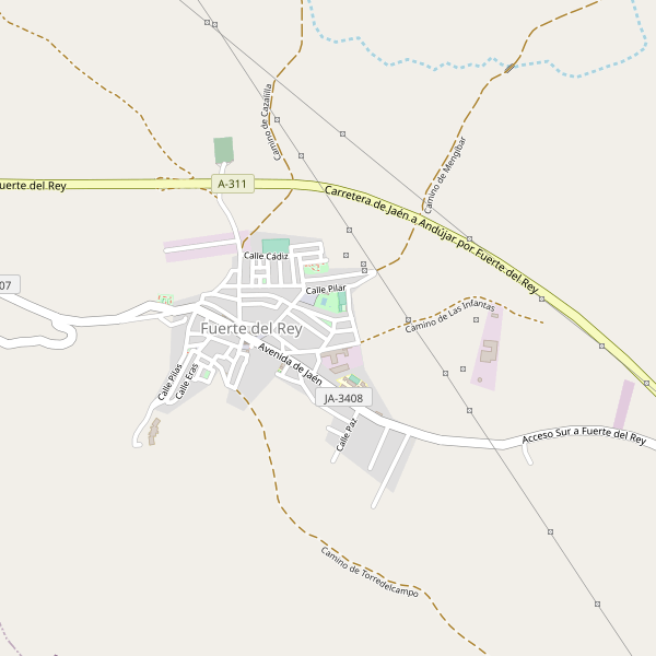 Mapa de Fuerte del Rey Thumbnail