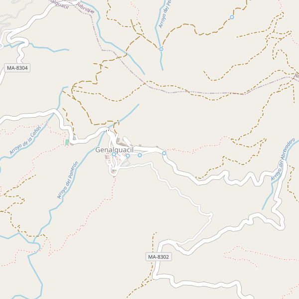 Mapa de panaderias en Genalguacil Thumbnail