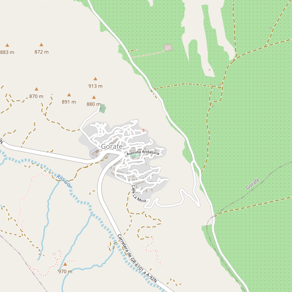 Mapa de Gorafe Thumbnail