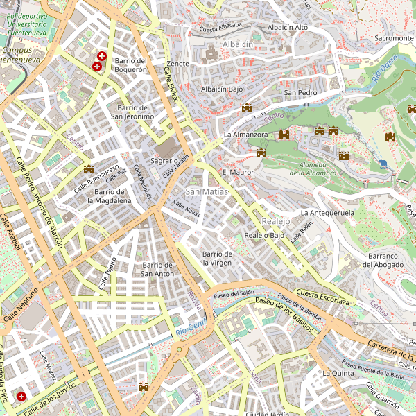 Thumbnail Mapa de Granada