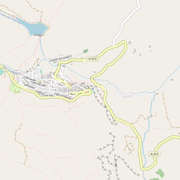 Mapa de Grazalema Thumbnail