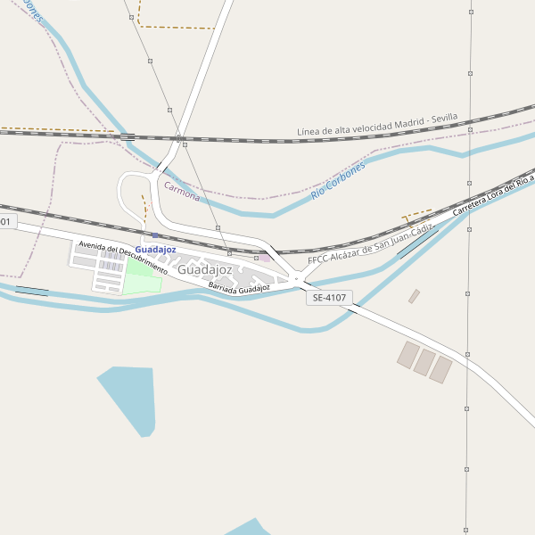 Mapa de Guadajoz Thumbnail