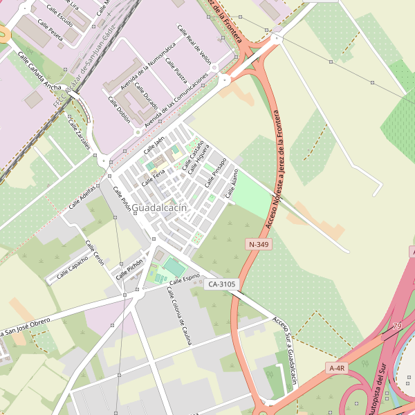 Mapa de Guadalcacín Thumbnail