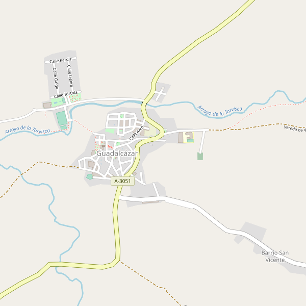 Mapa de Guadalcázar Thumbnail