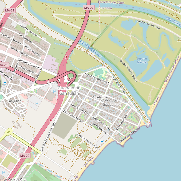 Mapa de Guadalmar-San Julián Thumbnail