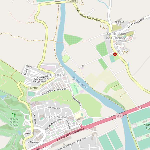 Mapa de Guadiaro Thumbnail