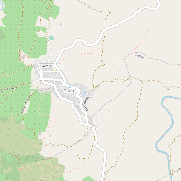Mapa de Guaro Thumbnail
