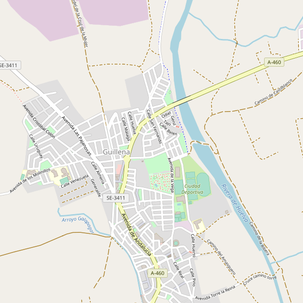 Mapa de Guillena Thumbnail