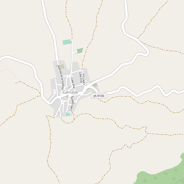 Mapa de Génave Thumbnail