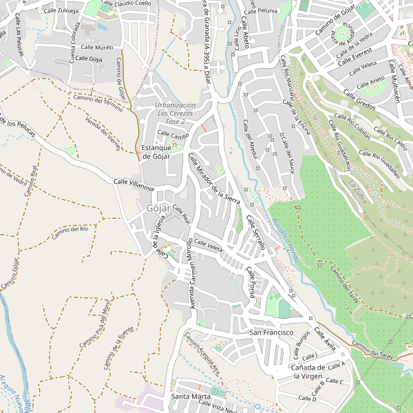 Mapa de Gójar Thumbnail