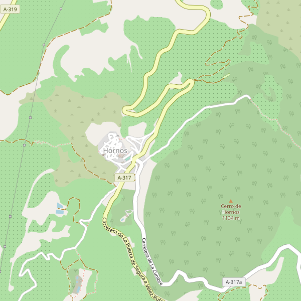 Mapa de Hornos Thumbnail