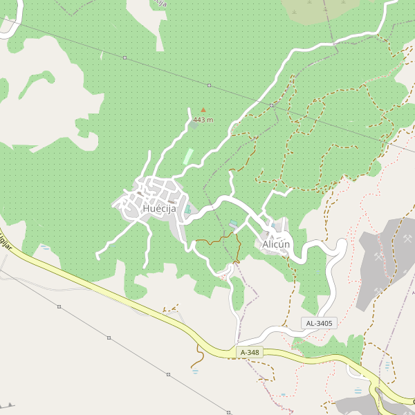 Mapa de Huécija Thumbnail