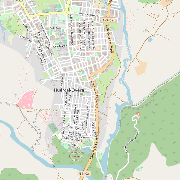 Mapa de Huércal-Overa Thumbnail