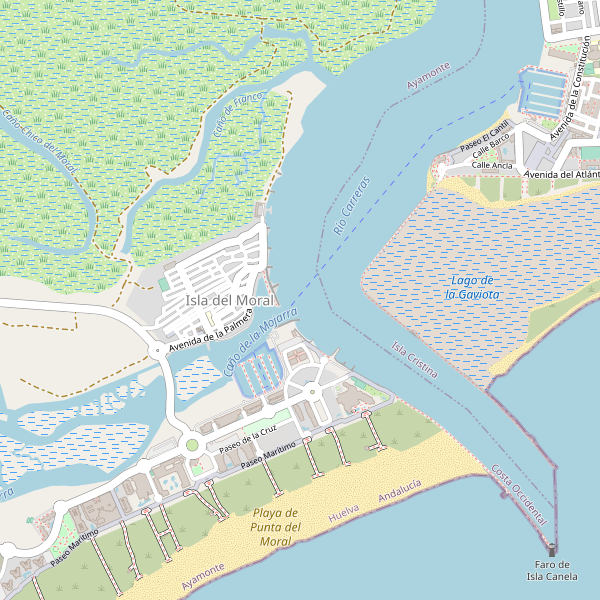 Mapa de Isla del Moral Thumbnail