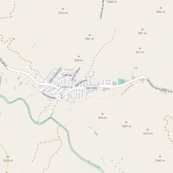 Mapa de Jayena Thumbnail