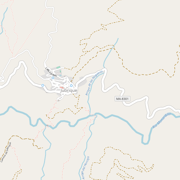 Mapa de Jubrique Thumbnail