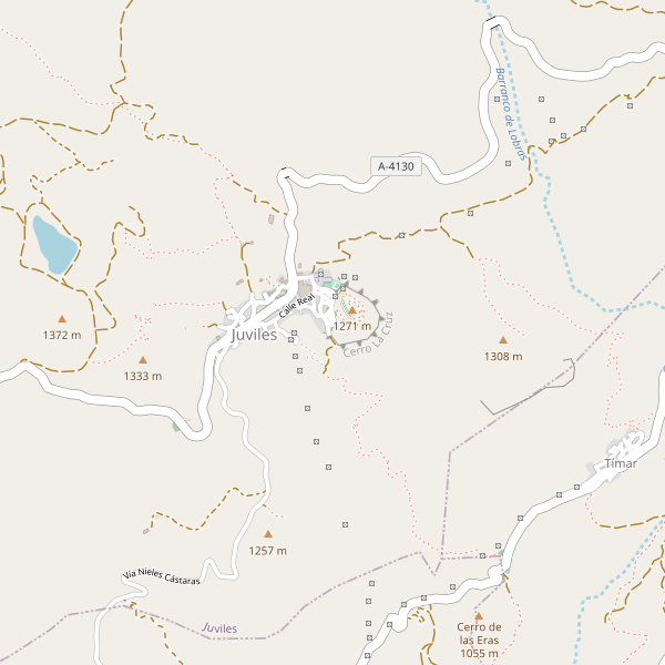 Mapa de Juviles Thumbnail