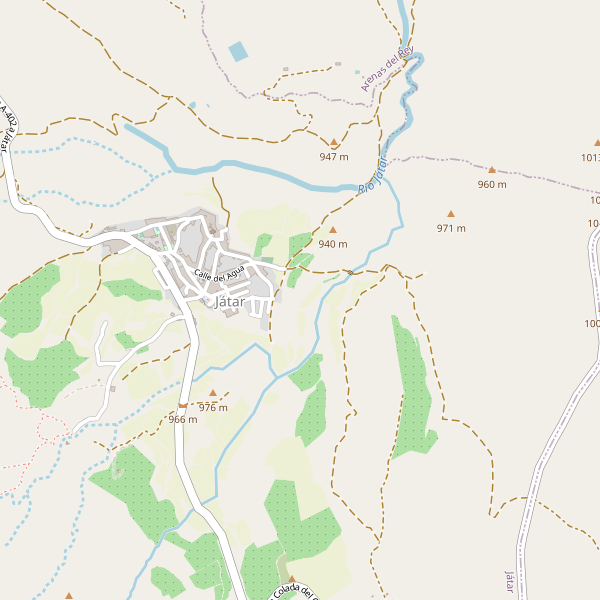 Mapa de Játar Thumbnail