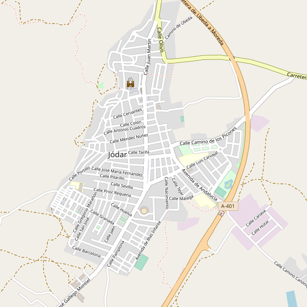 Mapa de Jódar Thumbnail