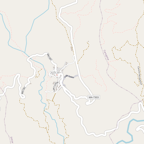 Mapa de Júzcar Thumbnail