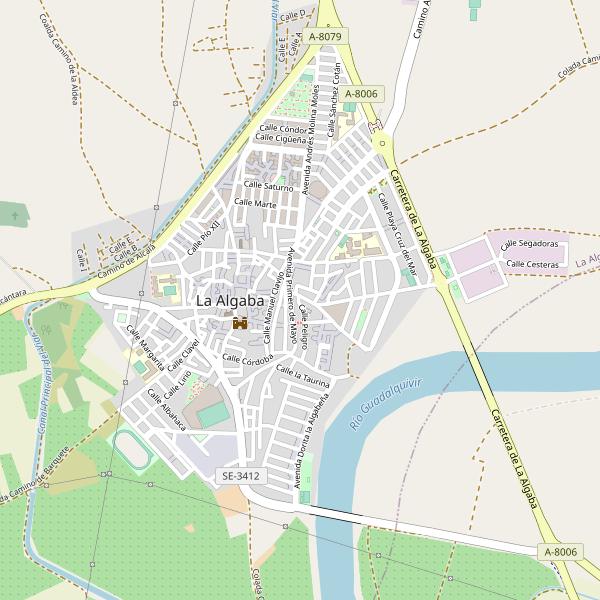 Mapa de La Algaba Thumbnail