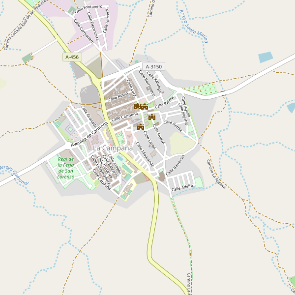 Mapa de La Campana Thumbnail