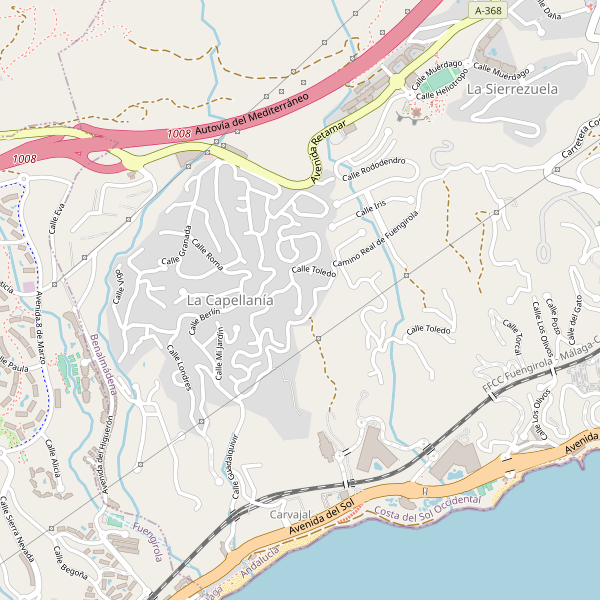 Mapa de La Capellanía Thumbnail