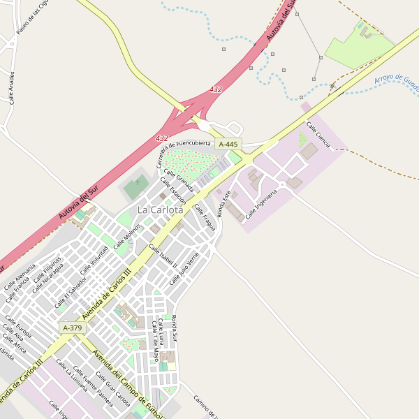 Mapa de La Carlota Thumbnail