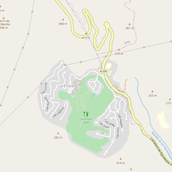 Mapa de La Envía Thumbnail