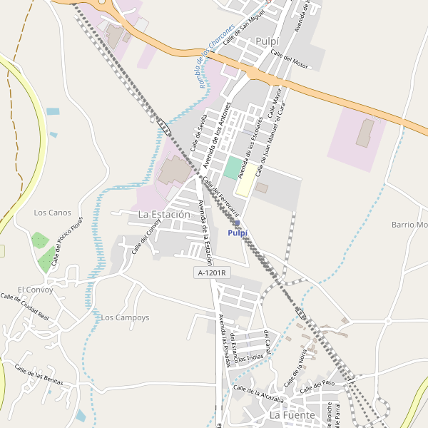 Mapa de La Estación (AL) Thumbnail