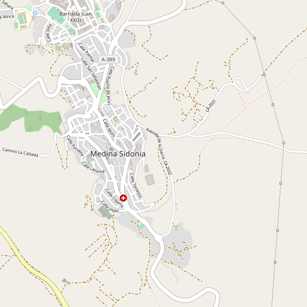 Mapa de aquileres-coches en Medina Sidonia Thumbnail